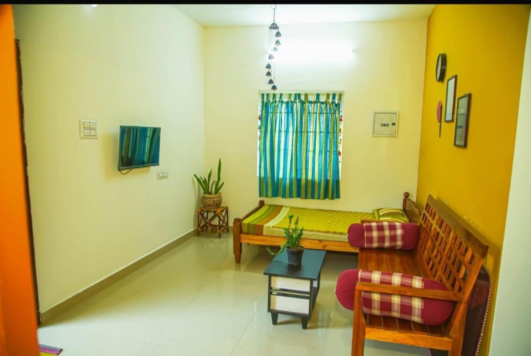 A Chettinad Villa In Coimbatore On The Way To Adiyogi And Nearer To Maruthamalai Exterior foto